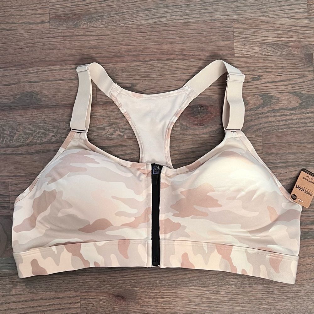 Victoria’s Secret Pink Ultimate Lightly Lined sport bra camouflage X-Large